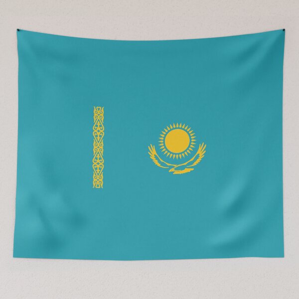 Item preview, Kazakhstan Face Mask, Subtle Kazakhstan Flag designed and sold by Ripper19.