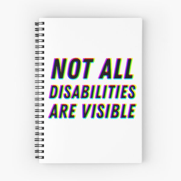 Item preview, Not All Disabilities Are Visible - CMYK designed and sold by MOREDANKMEMES.