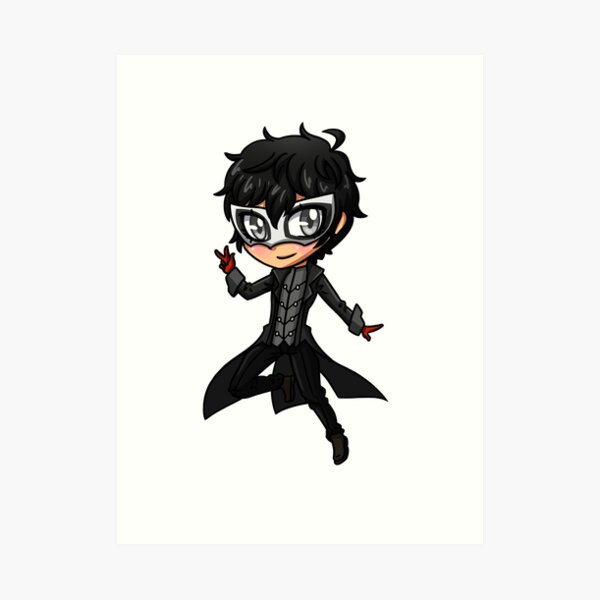 Joker Chibi Art Print By Lankysandwich Redbubble