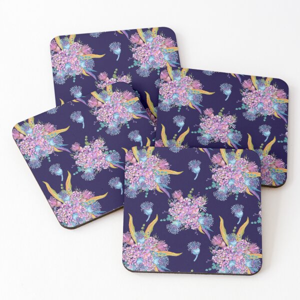 Item preview, Watercolor Gumnuts And Wildflowers designed and sold by Sketchbook Designs.