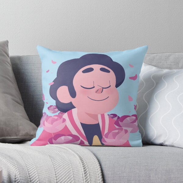 Pastel Steven portrait Throw Pillow