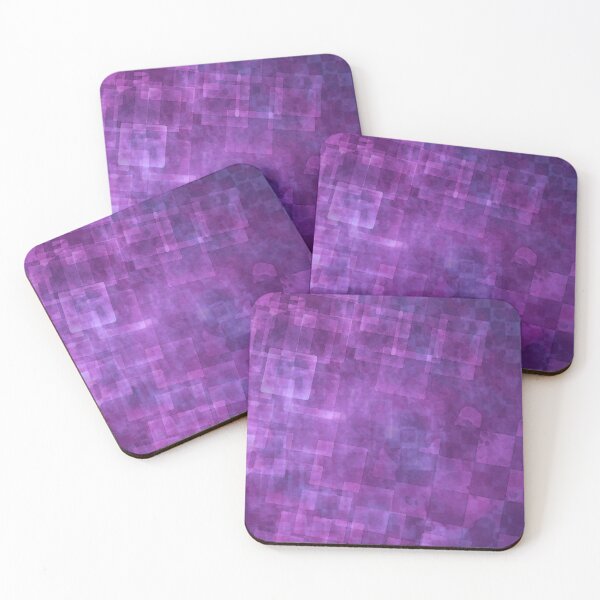 Item preview, Painted Purple Squares digital painting designed and sold by William63.