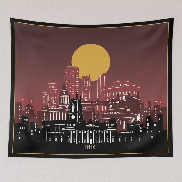 Item preview, leeds skyline designed and sold by BekimART2.
