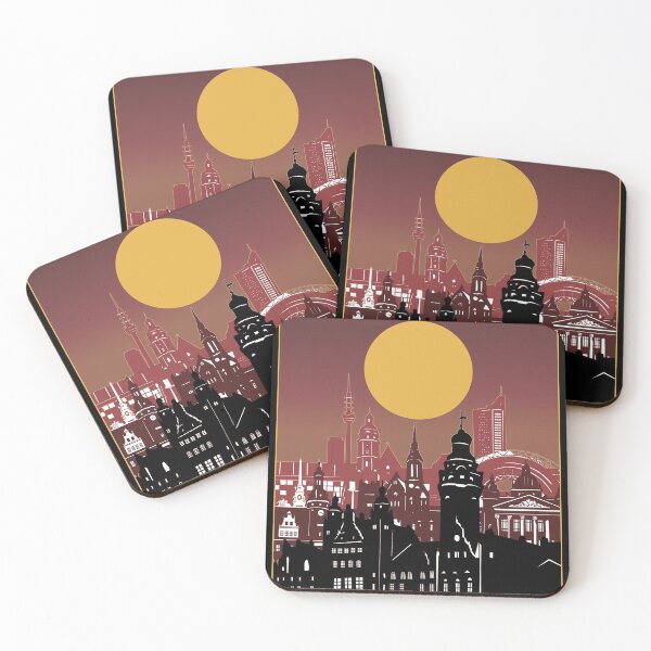 Item preview, leipzig skyline designed and sold by BekimART2.