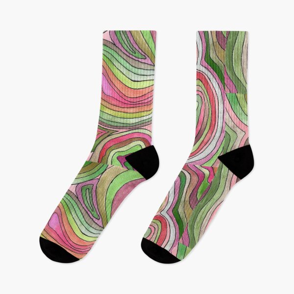 Item preview, Shapes in Red and Green  designed and sold by CarolineLembke.