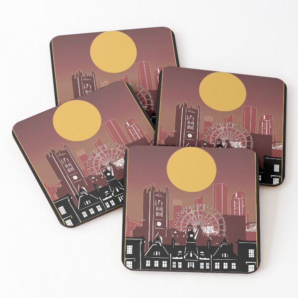 Item preview, manchester skyline designed and sold by BekimART2.