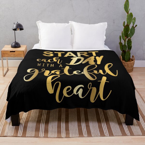 Item preview, Start each day with grateful heart designed and sold by Dhynzz.