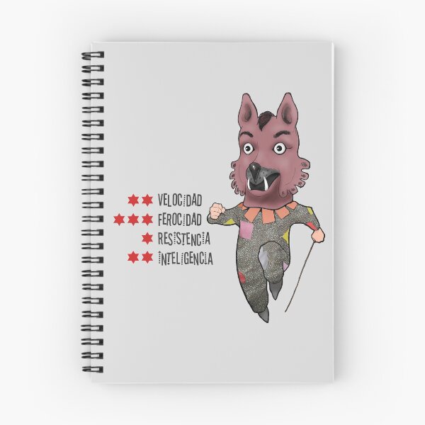 Item preview, The wolf. Bigheads from El Barco de Ávila. designed and sold by Caracolum.