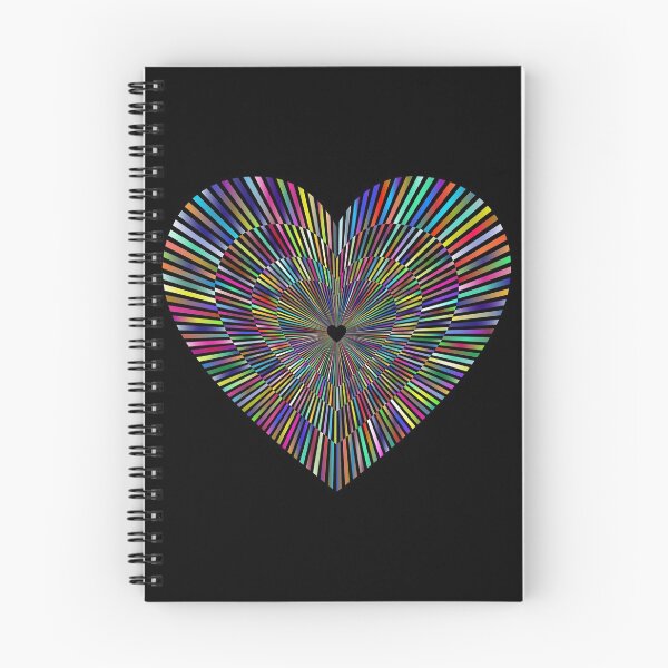 Item preview, Colorful heart designed and sold by nellylebrun.