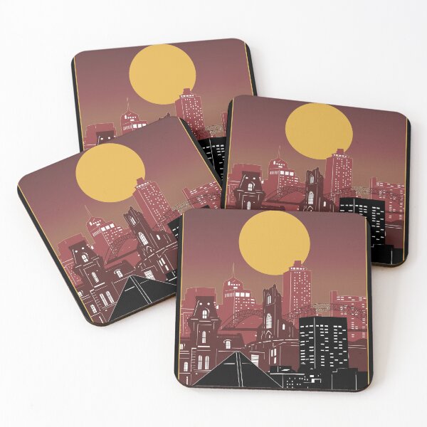 Item preview, memphis skyline designed and sold by BekimART2.