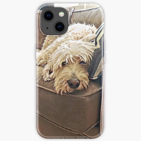 Maggie the Goldendoodle - Couch Potato iPhone Soft Case