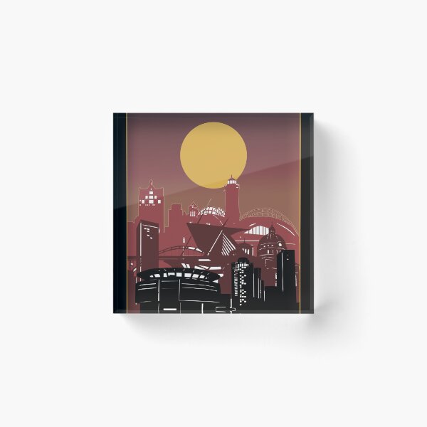 Item preview, milwaukee skyline designed and sold by BekimART2.