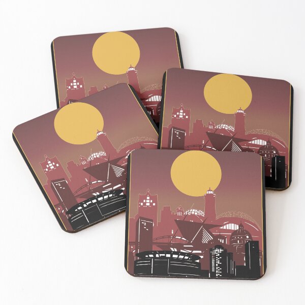 Item preview, milwaukee skyline designed and sold by BekimART2.