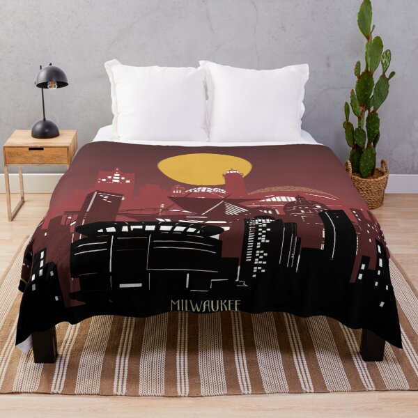 Item preview, milwaukee skyline designed and sold by BekimART2.