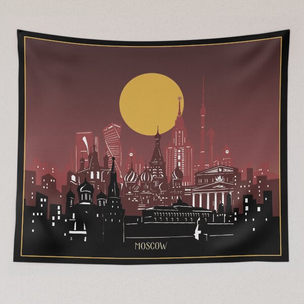 Item preview, moscow skyline designed and sold by BekimART2.