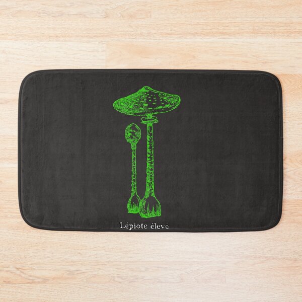 Item preview, Mushrooms Lépiote Élevé Green designed and sold by shtem.