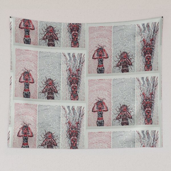 Item preview, Summoning the Magic Triptych designed and sold by Vicki Lau.