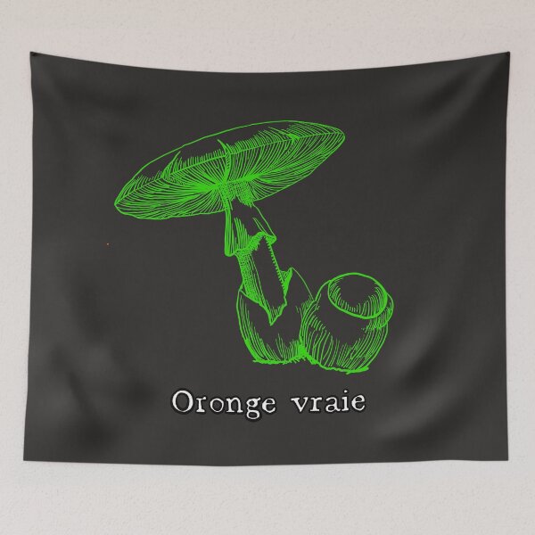 Item preview, Mushrooms Oronge Vraie Green designed and sold by shtem.