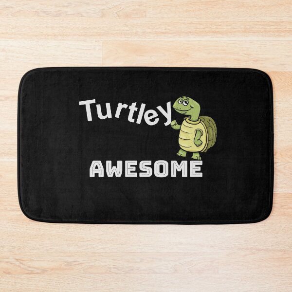 Item preview, Turtley Awesome Funny Tortoise Turtle designed and sold by SparkleLiveLife.