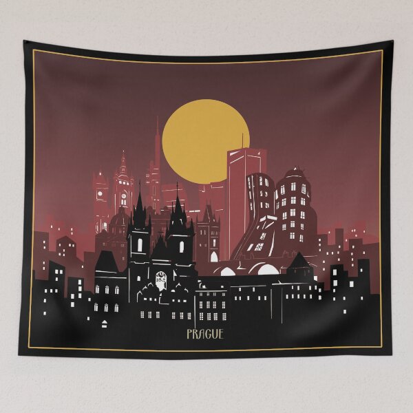 Item preview, prague skyline designed and sold by BekimART2.