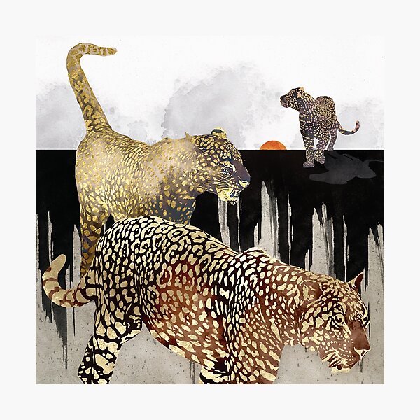 Item preview, Minimal Leopards designed and sold by spacefrogdesign.
