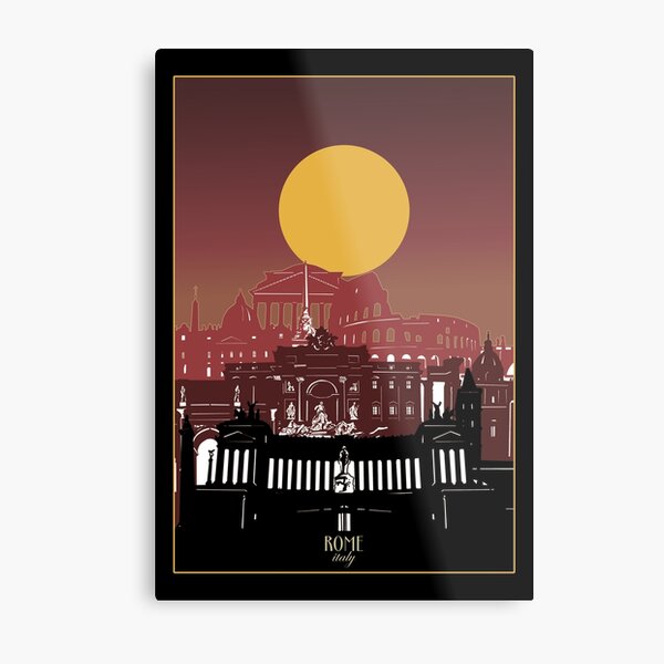 Item preview, rome skyline designed and sold by BekimART2.