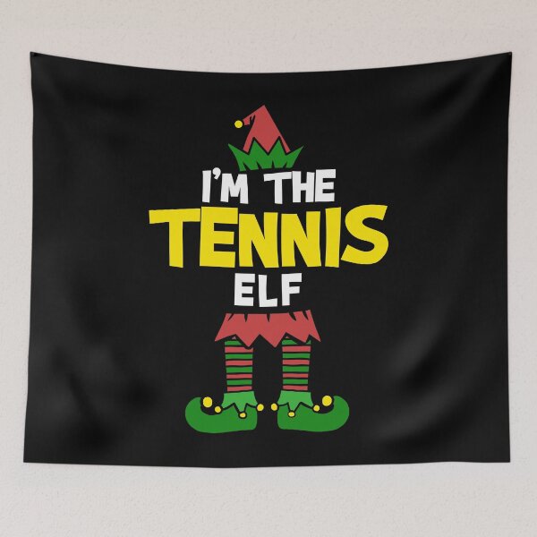 Item preview, Christmas Tennis Elf designed and sold by 4tomic.