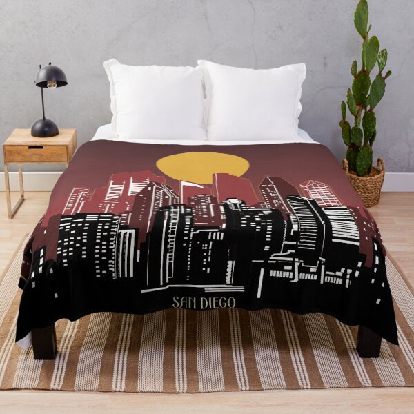 Item preview, san diego skyline designed and sold by BekimART2.
