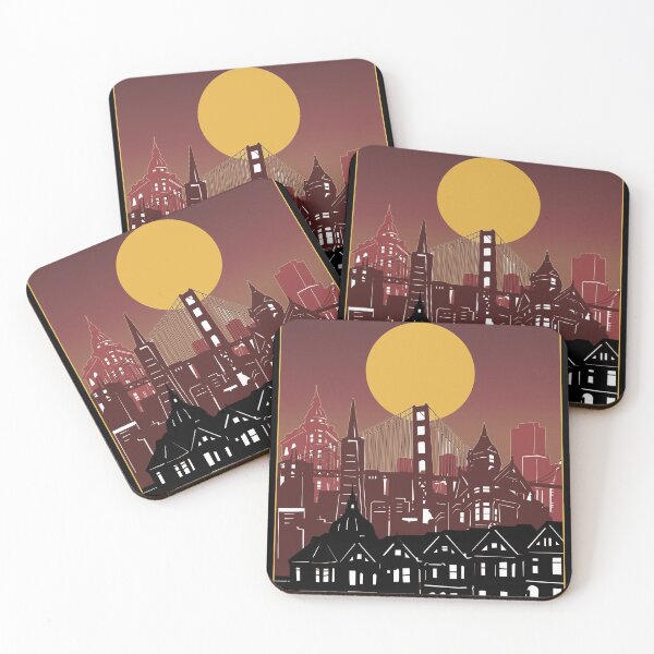 Item preview, san francisco skyline designed and sold by BekimART2.