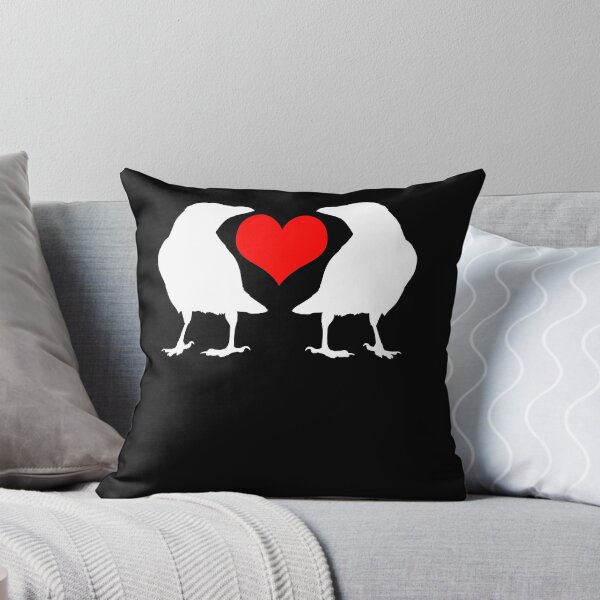 Item preview, Crow Heart Valentines Day designed and sold by 4tomic.