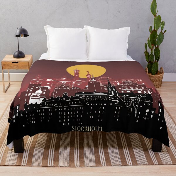 Item preview, stockholm skyline designed and sold by BekimART2.