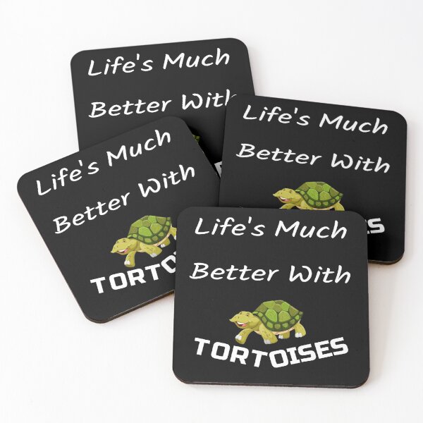 Item preview, Life's Much Better With Tortoises  designed and sold by SparkleLiveLife.