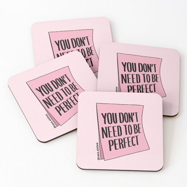 Perfect by Sasa Elebea Coasters (Set of 4)