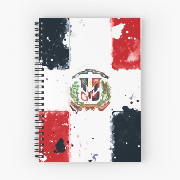 Item preview, Dominican Republic Grunge Flag designed and sold by HomeLivingCo.
