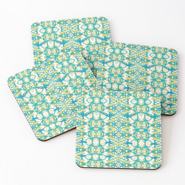 Item preview, Colored Geometric Ornate Patterned Print designed and sold by DFLC Prints.