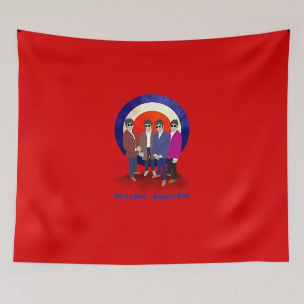 Item preview, Once a Mod -- Always a Mod with Vintage Sixties Target designed and sold by KALEIDOSCOPE UK.