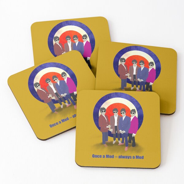 Item preview, Once a Mod -- Always a Mod with Vintage Sixties Target designed and sold by KALEIDOSCOPE UK.