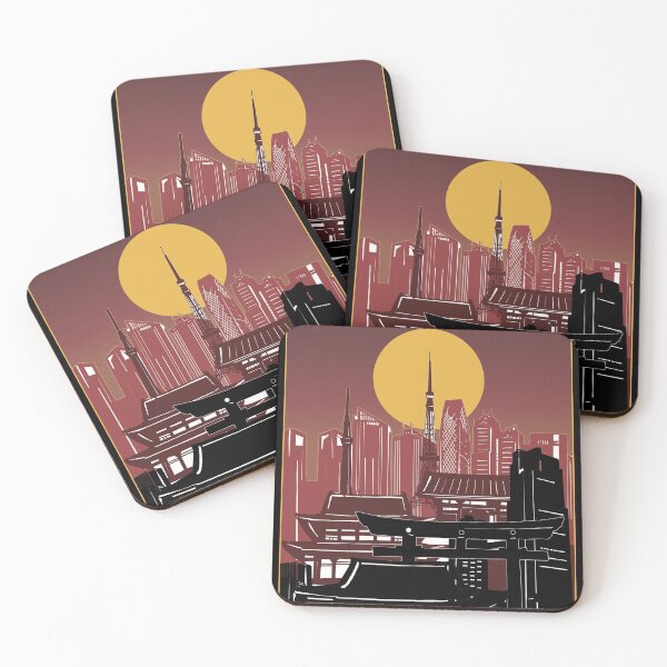 Item preview, tokyo skyline designed and sold by BekimART2.