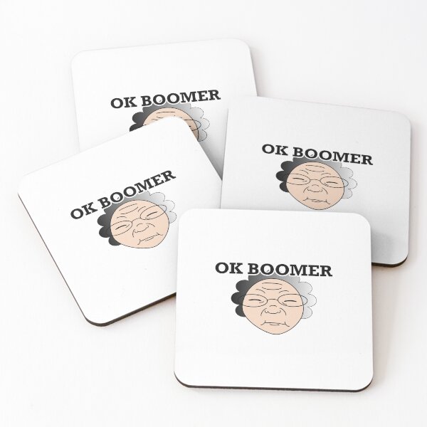Item preview, Ok boomer old person funny design designed and sold by Uniskull.
