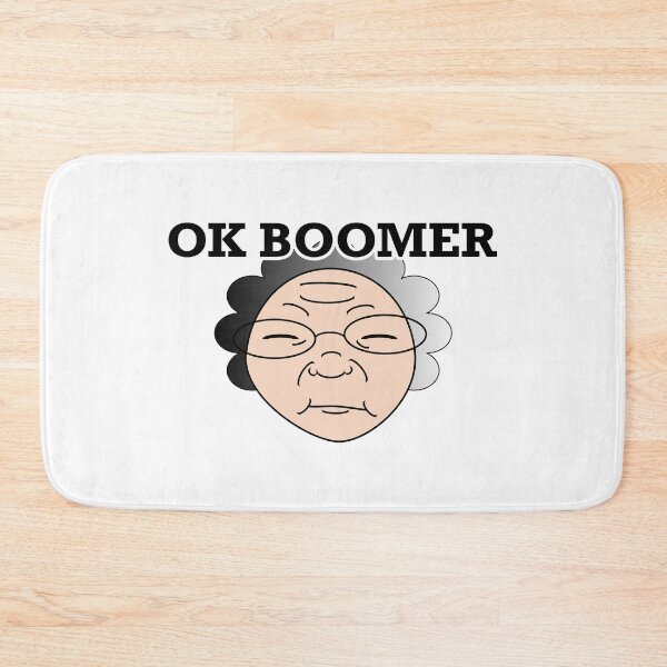 Item preview, Ok boomer old person funny design designed and sold by Uniskull.