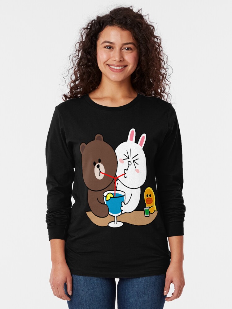 cony and brown t shirt