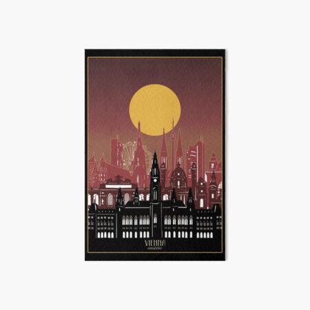Item preview, vienna skyline designed and sold by BekimART2.