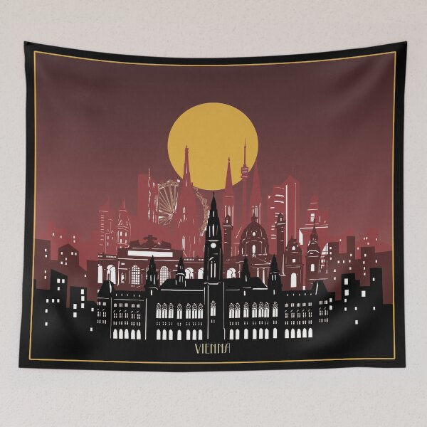 Item preview, vienna skyline designed and sold by BekimART2.