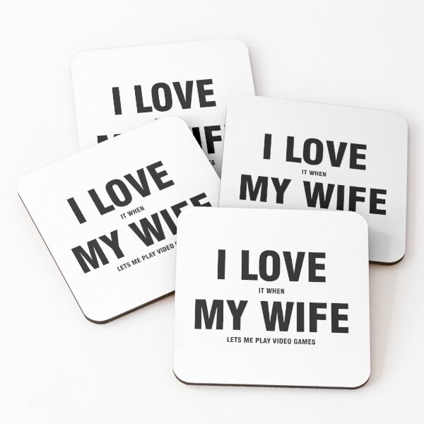Item preview, I Love My Wife Sarcastic Gamer Funny v2 designed and sold by RicardoTito.