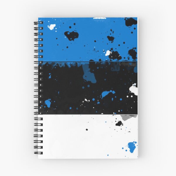 Item preview, Estonia Grunge Flag designed and sold by HomeLivingCo.