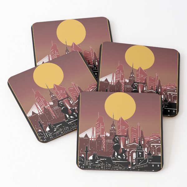 Item preview, warsaw skyline designed and sold by BekimART2.