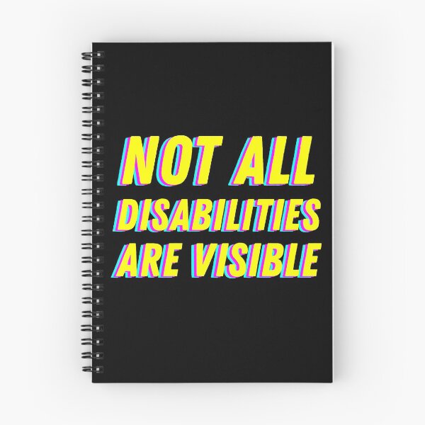 Item preview, Not All Disabilities Are Visible - CMYK 2 designed and sold by MOREDANKMEMES.