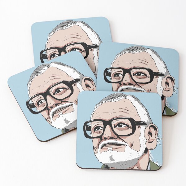 Item preview, George A. Romero designed and sold by blacksnowcomics.