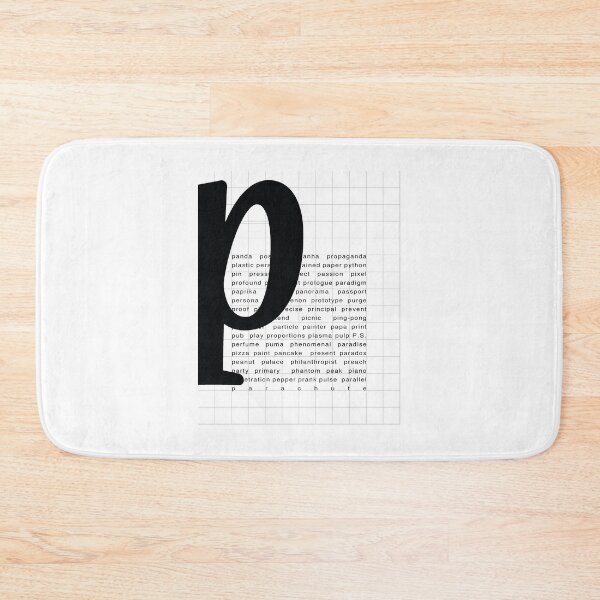 Item preview, Art Print - Words with Letter P - Words and Letters - Typography designed and sold by CCDesign.