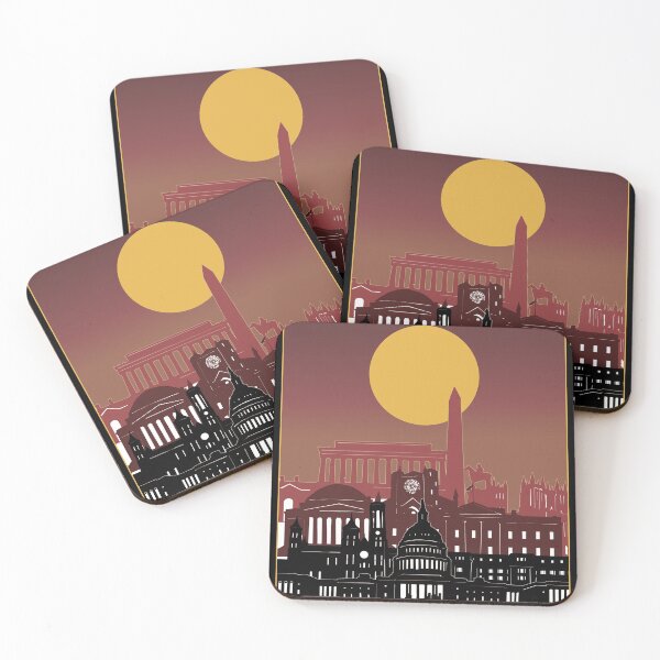 Item preview, washington dc skyline designed and sold by BekimART2.